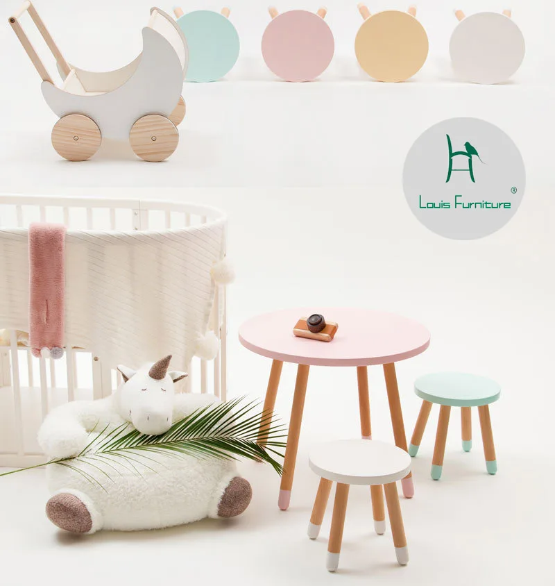 Louis Fashion Children Tables Solid Wood Table and Chair Combination Kindergarten Learning Cute Baby Solid Wood Bench Candy
Louis Fashion Children Tables Solid Wood Table and Chair Combination Kindergarten Learning Cute Baby Solid Wood Bench Candy