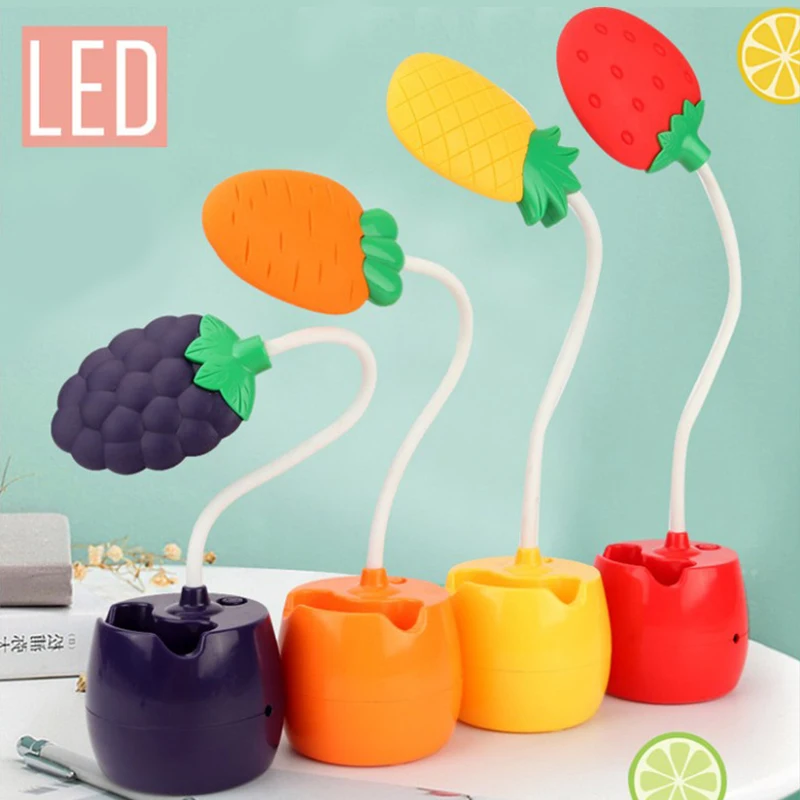 LED Night Light Energy Saving Eye Protection Learning Charging Night Light Strawberry Carrot Fruit Shape LED Lamps Table Lamp
LED Night Light Energy Saving Eye Protection Learning Charging Night Light Strawberry Carrot Fruit Shape LED Lamps Table Lamp