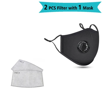 2 PCS Filter Fashion Washable Reusable Mask Anti Pollution PM2.5 Mouth Respirator Dust Masks Cotton Unisex Mouth Muffle Black
2 PCS Filter Fashion Washable Reusable Mask Anti Pollution PM2.5 Mouth Respirator Dust Masks Cotton Unisex Mouth Muffle Black
