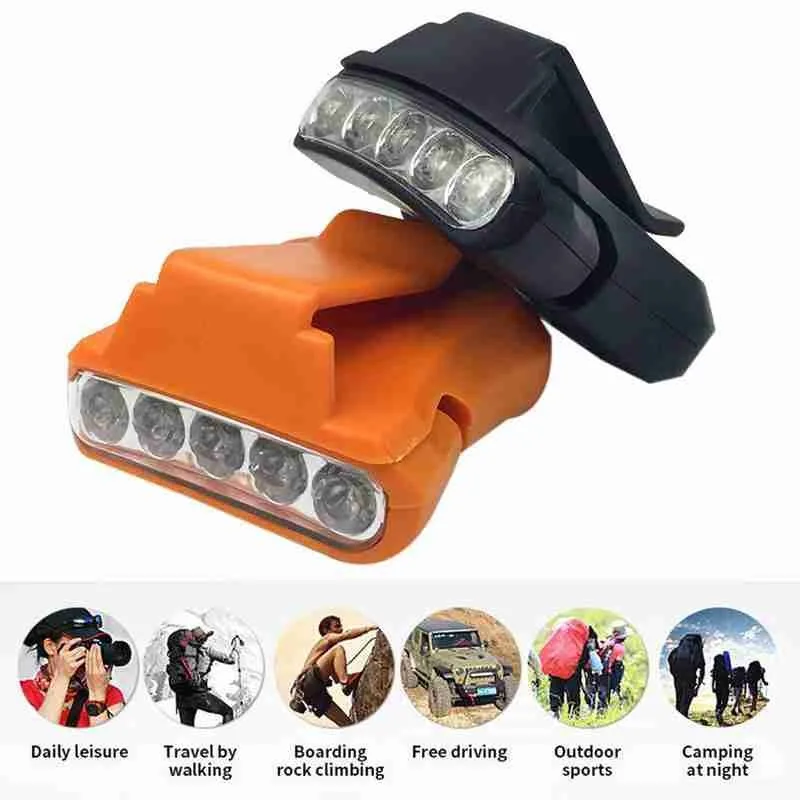 Headlights 3 LED Headlamp Clip On Cap light Mini Flashlight Cycling Hiking With Button Battery Camping Clip-On Cap/Hat Light
Headlights 3 LED Headlamp Clip On Cap light Mini Flashlight Cycling Hiking With Button Battery Camping Clip-On Cap/Hat Light