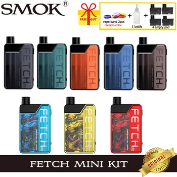 Original SMOK Fetch Mini Pod Vape Kit 1200mAh battery 3.7ml Catridge with RPM mesh Triple Coil Electronic Cigarette Vaporizer
Original SMOK Fetch Mini Pod Vape Kit 1200mAh battery 3.7ml Catridge with RPM mesh Triple Coil Electronic Cigarette Vaporizer