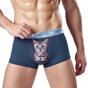 Meow New Modal Men's Boxer Briefs Fashion Print Cuecas Boxer Masculina Ropa Interior Hombre Bielizna Meska Calzoncillos Fashion
Meow New Modal Men's Boxer Briefs Fashion Print Cuecas Boxer Masculina Ropa Interior Hombre Bielizna Meska Calzoncillos Fashion