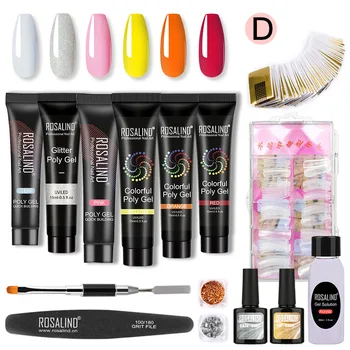 ROSALIND Nail Extension Gel Package 15ML Crystal Extension Liquid Phototherapy Gel Set Women Extension Nail Enhancement Kit
ROSALIND Nail Extension Gel Package 15ML Crystal Extension Liquid Phototherapy Gel Set Women Extension Nail Enhancement Kit