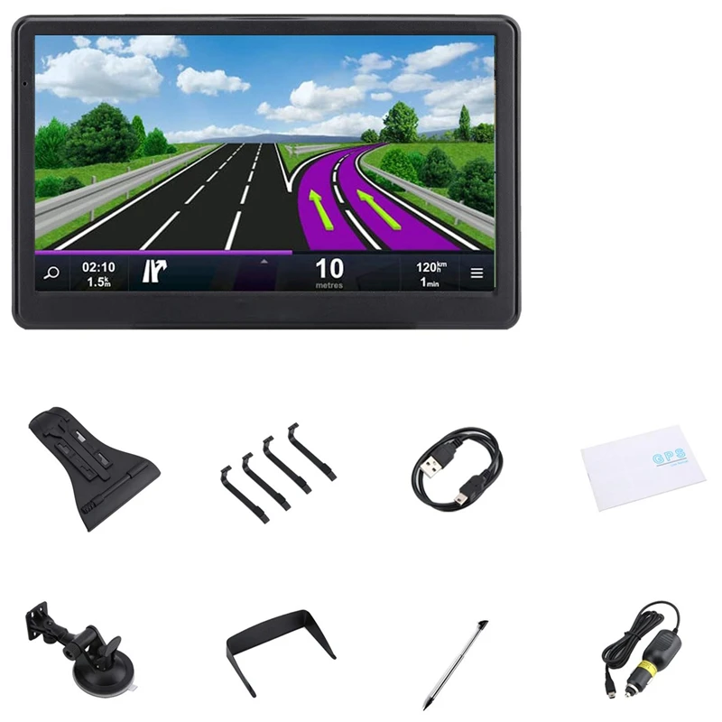 GPS Navigation 7 Inch HD Universal GPS Smart Voice Reminder 8GB ROM 256 MB Global Navigation Satellite System
GPS Navigation 7 Inch HD Universal GPS Smart Voice Reminder 8GB ROM 256 MB Global Navigation Satellite System