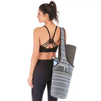 Yoga Mat Bag Casual Fashion Canvas Backpack with Large Size Zipper Pocket Fit Most Size Yoga Mat Tote Sling Carrier
Yoga Mat Bag Casual Fashion Canvas Backpack with Large Size Zipper Pocket Fit Most Size Yoga Mat Tote Sling Carrier