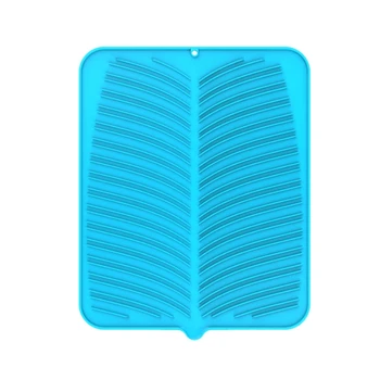 Silicone Dish Drying Mats for Kitchen Counter, Heat Resistant Mat, Tableware Bowl Mat
Silicone Dish Drying Mats for Kitchen Counter, Heat Resistant Mat, Tableware Bowl Mat