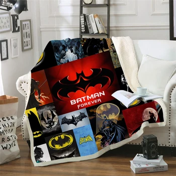 Anime Superhero Batman Watching Blanket Print Double Velvet Home Sofa sherpa blanket For Beds Warm Fleece Camping Blanket Quilt
Anime Superhero Batman Watching Blanket Print Double Velvet Home Sofa sherpa blanket For Beds Warm Fleece Camping Blanket Quilt