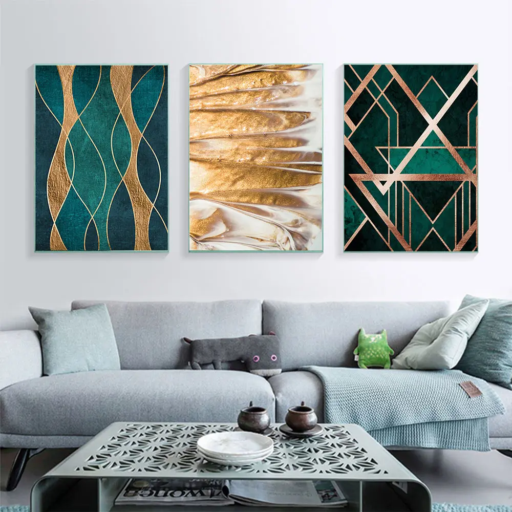 Green Background Texture Print Geometry Wall Art Canvas Painting Line Abstract Poster Modern Wall Pictures For Living Room Decor
Green Background Texture Print Geometry Wall Art Canvas Painting Line Abstract Poster Modern Wall Pictures For Living Room Decor