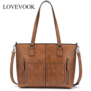 

LOVEVOOK crossbody bags for women 2020 luxury handbags women bags designer vintage Totes famale large shoulder bags fo ladies