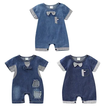 2020 Summer Kid Boys Girls Denim Short Sleeves Romper Jumpsuit Short Sunsuit Denim Toddler Infant Children Casual Clothing New
2020 Summer Kid Boys Girls Denim Short Sleeves Romper Jumpsuit Short Sunsuit Denim Toddler Infant Children Casual Clothing New