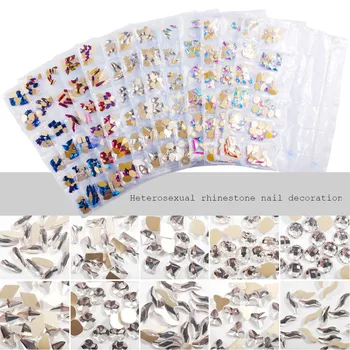 60 Nail Flat Diamonds Ab Transparent K9 Rhinestone Nail Sticker Decoration 6 Bags Nail Decoration Nail Art Supplies 
60 Nail Flat Diamonds Ab Transparent K9 Rhinestone Nail Sticker Decoration 6 Bags Nail Decoration Nail Art Supplies