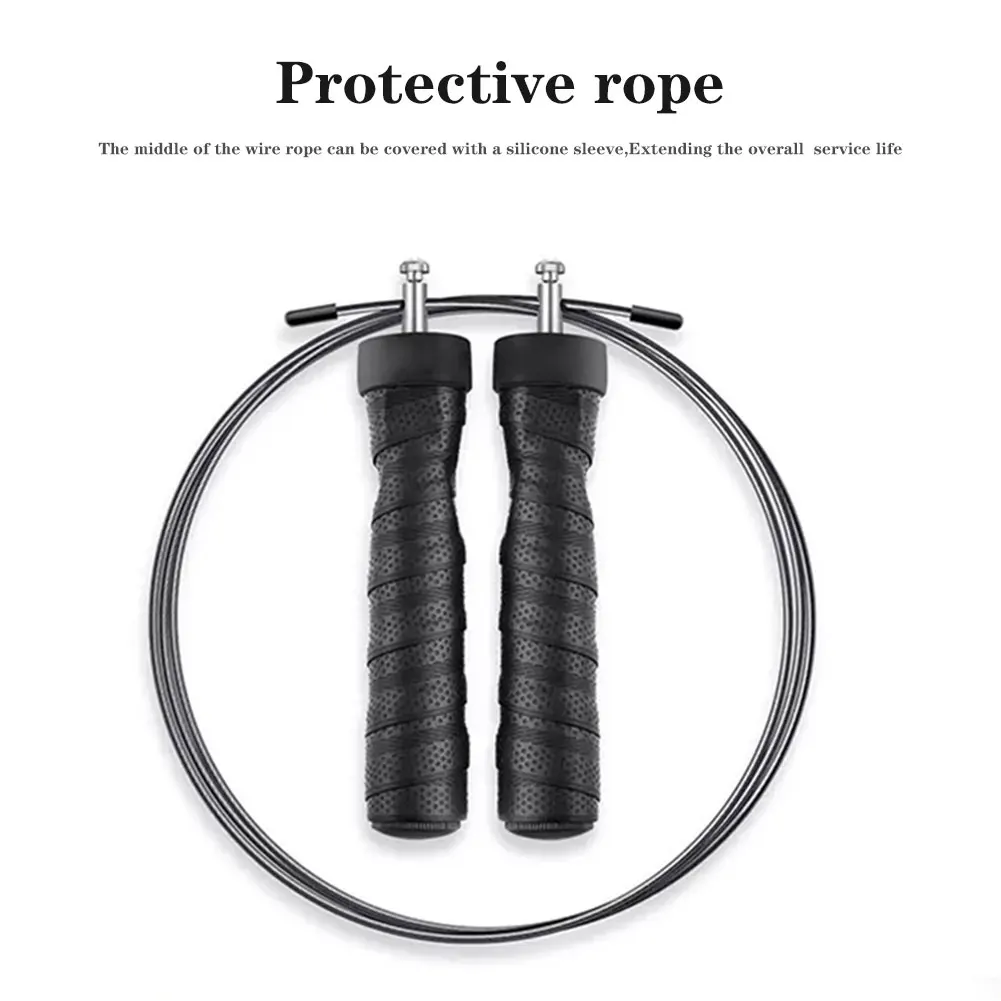 Speed Skipping Jump Rope Adjustable Sports Lose Weight Exercise Gym Crossfit Fitness Equipment
Speed Skipping Jump Rope Adjustable Sports Lose Weight Exercise Gym Crossfit Fitness Equipment