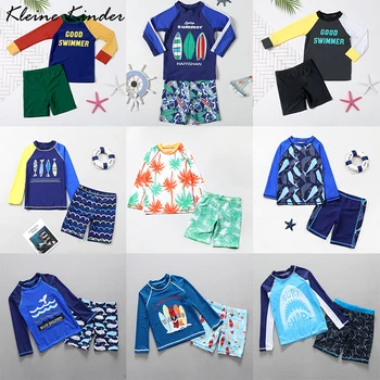 Swimsuit for Boy UV Protected Children's Swimwear Long Sleeve Two Piece Kids Rash Guard Boys Swimming Suit Bathing Clothes Child
Swimsuit for Boy UV Protected Children's Swimwear Long Sleeve Two Piece Kids Rash Guard Boys Swimming Suit Bathing Clothes Child