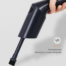 Portable Air Duster Blower Handheld Dust Collector Electric Cleaner for Car Computer Laptop Keyboard Cleaning Tool
Portable Air Duster Blower Handheld Dust Collector Electric Cleaner for Car Computer Laptop Keyboard Cleaning Tool