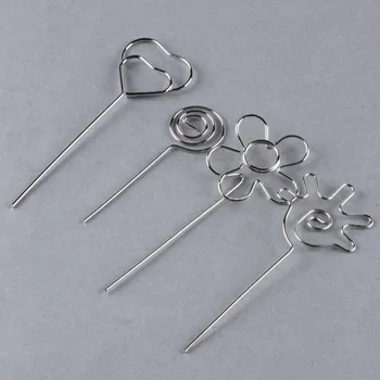 Kawaii Sliver Wire Clip Flower Heart Shape Craft Paper Card Note Photo Memo Holder Clips Desk School Office Accessories
Kawaii Sliver Wire Clip Flower Heart Shape Craft Paper Card Note Photo Memo Holder Clips Desk School Office Accessories