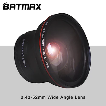 52MM 0.43x Professional HD Wide Angle Lens (w/Macro Portion) for Nikon D7100 D7000 D5500 D5300 D5200 D5100 D3300 DSLR Camera
52MM 0.43x Professional HD Wide Angle Lens (w/Macro Portion) for Nikon D7100 D7000 D5500 D5300 D5200 D5100 D3300 DSLR Camera