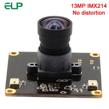 

ELP 13MP 3840*2880 High Resolution USB2.0 Camera Module SONY IMX214 CMOS with 90 degree no distortion lens USB Camera Module