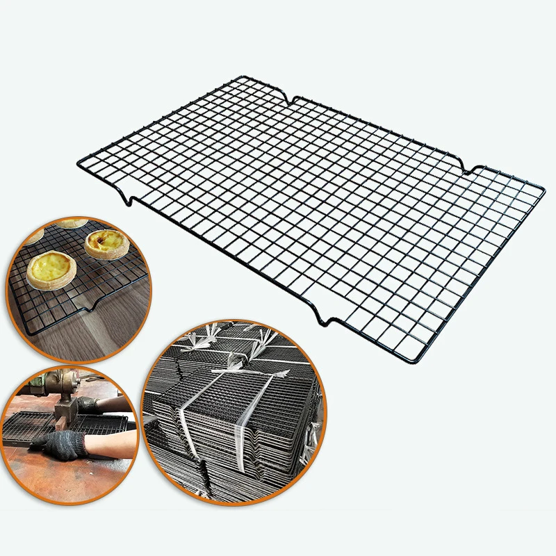 Cake Cooling Rack Stainless Steel Wire Grid Cooling Tray Nonstick Biscuit Bread Cooling Grid Pizza BBQ Cookie Holder Shelf
Cake Cooling Rack Stainless Steel Wire Grid Cooling Tray Nonstick Biscuit Bread Cooling Grid Pizza BBQ Cookie Holder Shelf