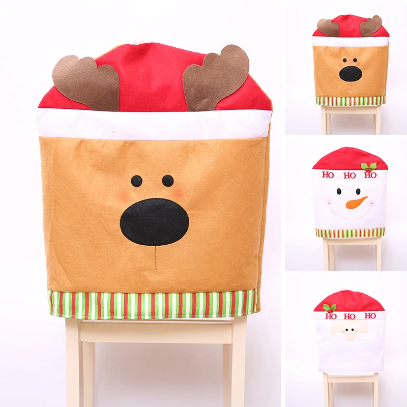 decorative Detachable Chair Cover Christmas Santa Snowman Deer Dinner Table Christmas Decor Enfeites De Natal
decorative Detachable Chair Cover Christmas Santa Snowman Deer Dinner Table Christmas Decor Enfeites De Natal