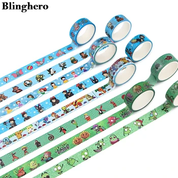Blinghero 15mmx5m Cartoon Anime Washi Tape Elephant Paper Adhesive Tape Alien Game Masking Tapes Supplies DIY Decorative ZC0265
Blinghero 15mmx5m Cartoon Anime Washi Tape Elephant Paper Adhesive Tape Alien Game Masking Tapes Supplies DIY Decorative ZC0265