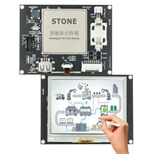 3.5 Inch HMI Intelligent TFT LCD Display Module with Program Controller+RS232/RS422/RS485/TTL Port Support any Microcontroller
3.5 Inch HMI Intelligent TFT LCD Display Module with Program Controller+RS232/RS422/RS485/TTL Port Support any Microcontroller