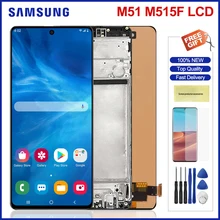 Bloc écran tactile LCD avec châssis, pour Samsung Galaxy M51 M515 M515F M515F/DSN=