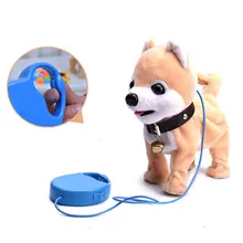 

Robot Dog Plush Electronic Puppy Pet Music Animal Toys Singing Dancing Walking Husky Musical Leash Teddy For Kids Xmas Gift