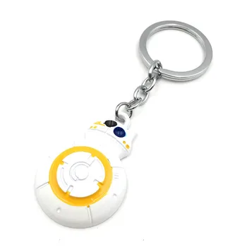 10pcs/lot Star War Force Awakens BB8 Robot Figure Metal keychain Star Wars BB-8 Keyring Holder Men Women Jewelry Wholesale
10pcs/lot Star War Force Awakens BB8 Robot Figure Metal keychain Star Wars BB-8 Keyring Holder Men Women Jewelry Wholesale