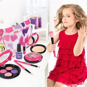 Girl Pretend Play Make Up Toy Simulation Cosmetics Pink Makeup Set Princess Beauty Plastic Play House Toy Lipstick Eyeshadow
Girl Pretend Play Make Up Toy Simulation Cosmetics Pink Makeup Set Princess Beauty Plastic Play House Toy Lipstick Eyeshadow