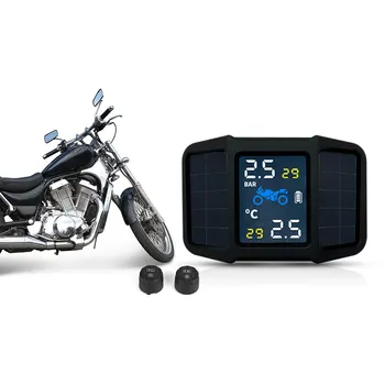 LBD-4 USB Solar Charging Motorcycle TPMS Motor Tire Pressure Tyre Temperature Monitoring Alarm System with 2 External Sensors
LBD-4 USB Solar Charging Motorcycle TPMS Motor Tire Pressure Tyre Temperature Monitoring Alarm System with 2 External Sensors