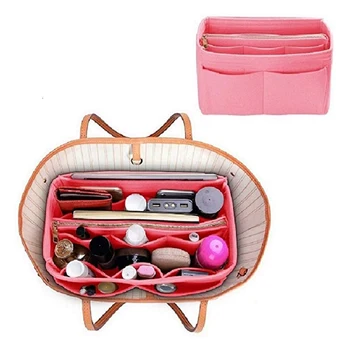Cosmetic Bags with zipper,Make up Organizer Insert Bag For Handbag,Travel Portable Felt Bag Inner Purse Fits in Speedy Neverfull
Cosmetic Bags with zipper,Make up Organizer Insert Bag For Handbag,Travel Portable Felt Bag Inner Purse Fits in Speedy Neverfull