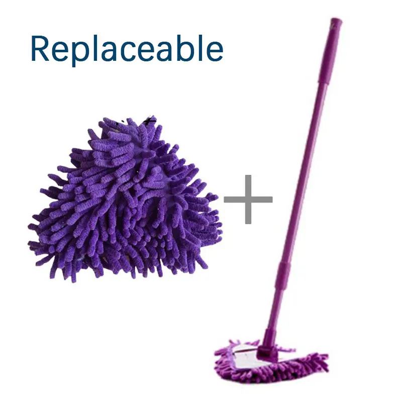 Lazy cleaning mop, triangle can extend 360 degrees, no dead ends, retractable mop, with cloth head
Lazy cleaning mop, triangle can extend 360 degrees, no dead ends, retractable mop, with cloth head