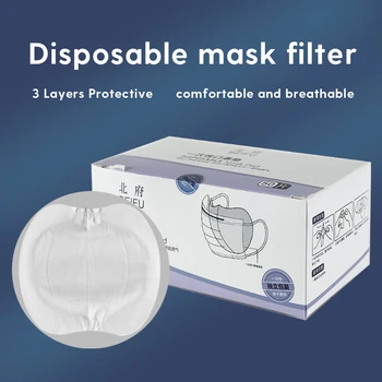 50PCS Universal Disposable Mask Filter Replacement Pad 3 Layers Anti Virus Dust PM2.5 Bacteria Filter Pads For Masks
50PCS Universal Disposable Mask Filter Replacement Pad 3 Layers Anti Virus Dust PM2.5 Bacteria Filter Pads For Masks