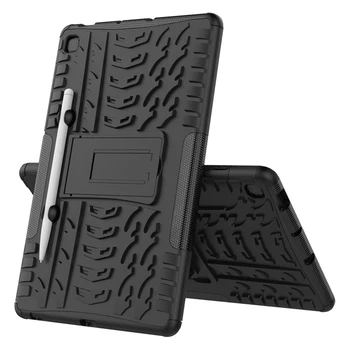 For Samsung Tab S6 Lite P610 Tire Skin Protective Case PC Stand Silicon Shockproof Back Cover for Samsung SM-P615 With Pen Holdr
For Samsung Tab S6 Lite P610 Tire Skin Protective Case PC Stand Silicon Shockproof Back Cover for Samsung SM-P615 With Pen Holdr