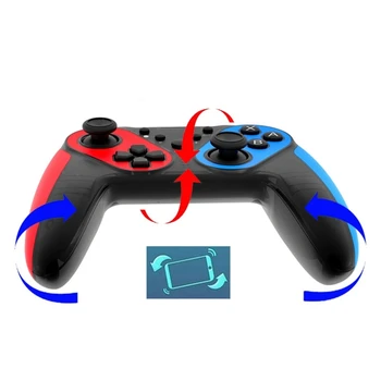 Game Handle Wireless Bluetooth Gamepad Controller PC Joystick with NFC Vibration 6-Axis Sensor for Switch Pro Console
Game Handle Wireless Bluetooth Gamepad Controller PC Joystick with NFC Vibration 6-Axis Sensor for Switch Pro Console