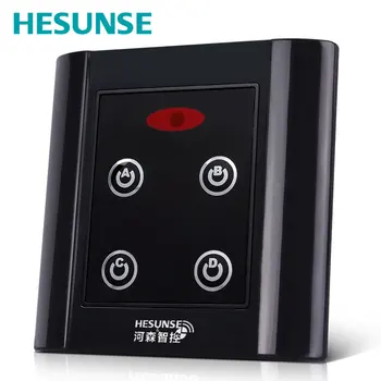 Free Shipping HS-IR054LN Black 100V-250V Four Way IR Remote Control Switch For Lighting Exhibition Hall 
Free Shipping HS-IR054LN Black 100V-250V Four Way IR Remote Control Switch For Lighting Exhibition Hall