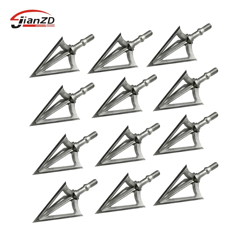 Стрельба из лука фиксированная 3 лезвия наконечник стрелы 100 зернистость головка стрелы для охоты