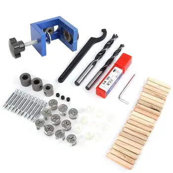Woodworking Drilling Locator Guide Wood Dowel Hole Drilling Guide Jig Drill Bit Kit Woodworking Carpentry Positioner Tool
Woodworking Drilling Locator Guide Wood Dowel Hole Drilling Guide Jig Drill Bit Kit Woodworking Carpentry Positioner Tool