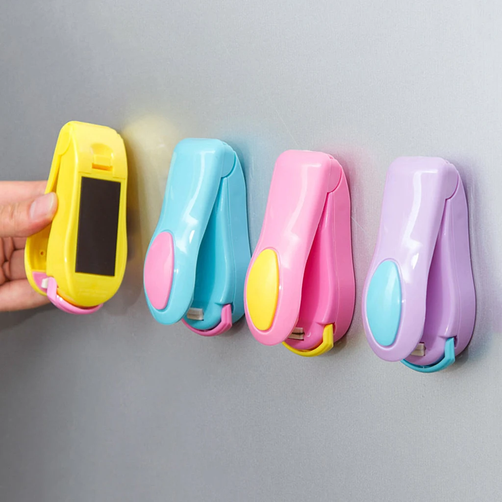 Portable Mini Sealer Sealing Machine for Plastic Bags Sealing Food Preservation Storage Hand Press Bag Sealer Packing Supplies