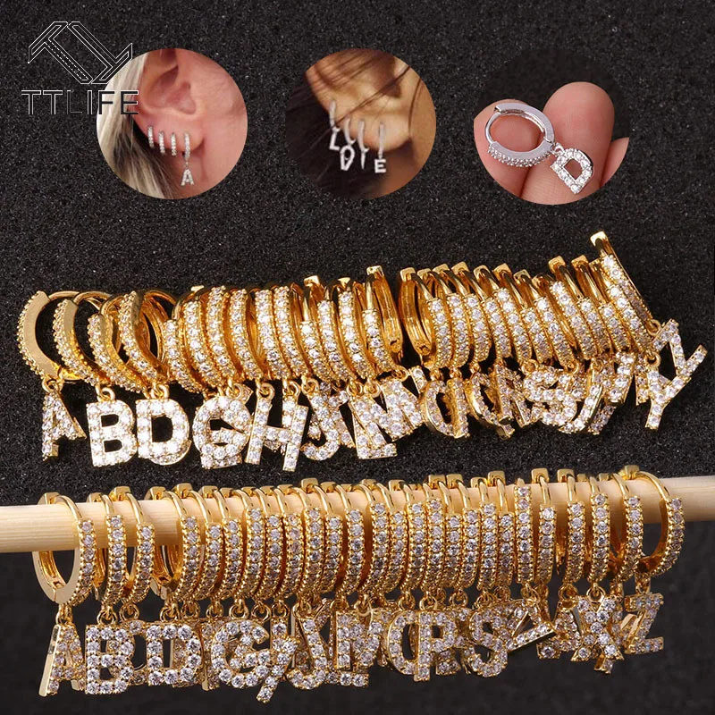 TTLIFE Dangle Small Hoop 26 English Initial Letter Alphabet Dangle Cartilage Helix Earrings Ear Piercing Jewelry for Women Gifts
TTLIFE Dangle Small Hoop 26 English Initial Letter Alphabet Dangle Cartilage Helix Earrings Ear Piercing Jewelry for Women Gifts