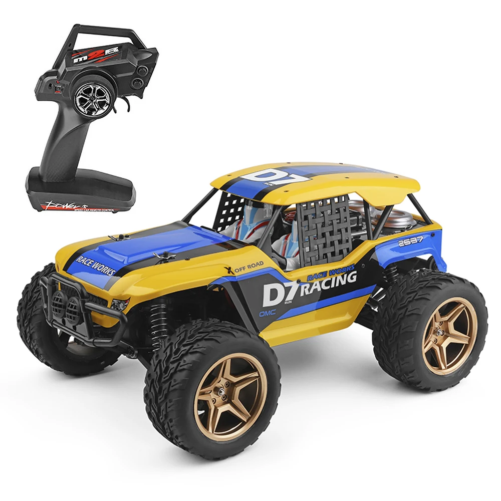 Wltoys 12402-A 1/12 RC Car 4WD 550 Motor Desert Buggy Crawler Car 45Km/h 2.4GHz Off-Road All Terrain Remote Control Climbing Car
Wltoys 12402-A 1/12 RC Car 4WD 550 Motor Desert Buggy Crawler Car 45Km/h 2.4GHz Off-Road All Terrain Remote Control Climbing Car