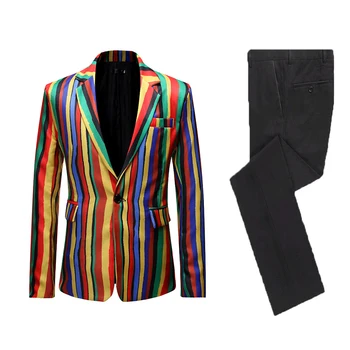 2020 Latest Stripe Men Wedding Evening Party Suit Dinner Business Blazer Groom Wear Two Pieces Suit(Jacket+Pants)
2020 Latest Stripe Men Wedding Evening Party Suit Dinner Business Blazer Groom Wear Two Pieces Suit(Jacket+Pants)