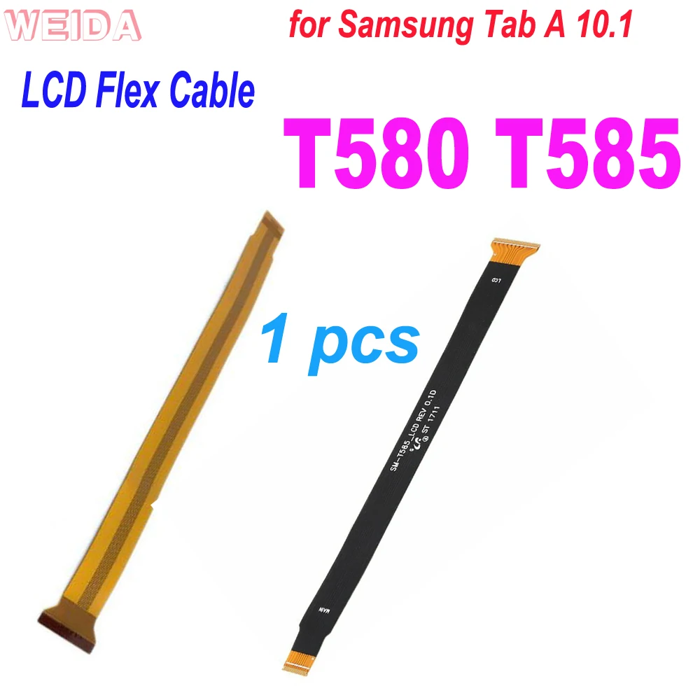 1 PCS T580 LCD Flex Cable Connectors Motherboard Cable Replacement For Samsung Tab A 10.1 SM-T580 SM-T585 T580 LCD Screen Cable 
1 PCS T580 LCD Flex Cable Connectors Motherboard Cable Replacement For Samsung Tab A 10.1 SM-T580 SM-T585 T580 LCD Screen Cable