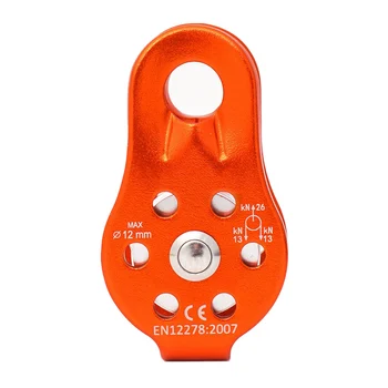 Outdoor Climbing Exploration Cave Pulley Fixed Single Crossing Rescue Cave Hoisting Aluminum Alloy 26KN Pulley Professional N26
Outdoor Climbing Exploration Cave Pulley Fixed Single Crossing Rescue Cave Hoisting Aluminum Alloy 26KN Pulley Professional N26