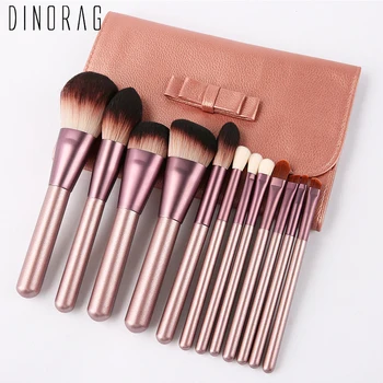 Dinorag 12 Pcs Luxury Champagne Makeup Brushes Set Powder Blush Eyeshadow Concealer Lip Brush Profession Cosmetics Beauty Tools
Dinorag 12 Pcs Luxury Champagne Makeup Brushes Set Powder Blush Eyeshadow Concealer Lip Brush Profession Cosmetics Beauty Tools