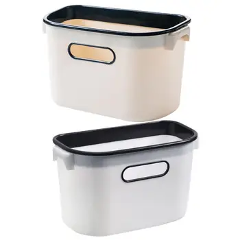 

2pcs Kitchen Cupboard Bin Garbage Can Sundries Organizer Trash Bin for Home