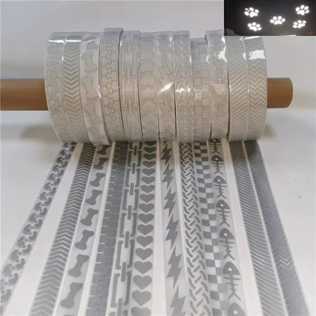 100x2.5cm Heat-transfer Reflective Tape Paper Sticker Vinyl Film DIY Silver Iron on Fabric Reflective Clothes Diy Sewing
100x2.5cm Heat-transfer Reflective Tape Paper Sticker Vinyl Film DIY Silver Iron on Fabric Reflective Clothes Diy Sewing
