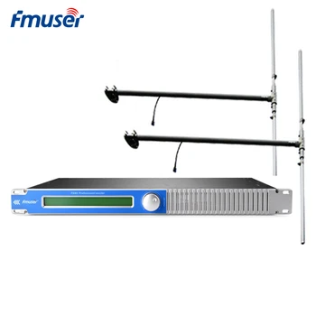 FMUSER FMT5.0-150H 100W 150W FM Transmitter FM Broadcast Transmitter+2*DP100 FM Dipole Antenna+30m Cable For FM Radio Station
FMUSER FMT5.0-150H 100W 150W FM Transmitter FM Broadcast Transmitter+2*DP100 FM Dipole Antenna+30m Cable For FM Radio Station