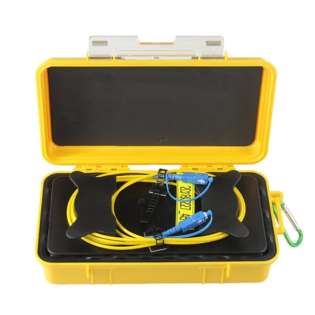 SC/UPC Professional Single Mode 2000M OTDR Launch Cable Box Fiber Ring OTDR Launch Fiber Optic Cable
SC/UPC Professional Single Mode 2000M OTDR Launch Cable Box Fiber Ring OTDR Launch Fiber Optic Cable