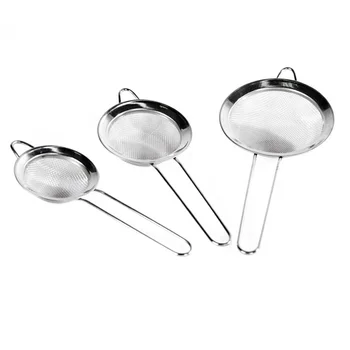 3 PCS Kitchen Supply Fine Mesh Stainless Steel Strainer Liquid Colander Sieve YU-Home
3 PCS Kitchen Supply Fine Mesh Stainless Steel Strainer Liquid Colander Sieve YU-Home